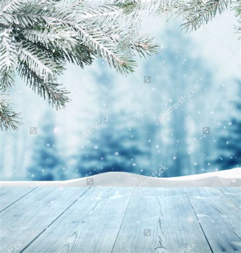 Winter Ppt Background Winter Snowflakes Free Backgrounds