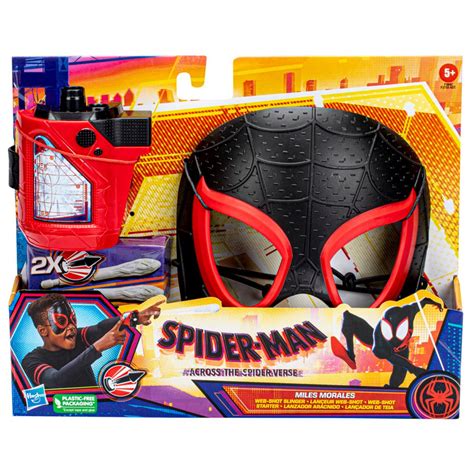 Spider Man Across The Spider Verse Miles Morales Web Shot Slinger Mask