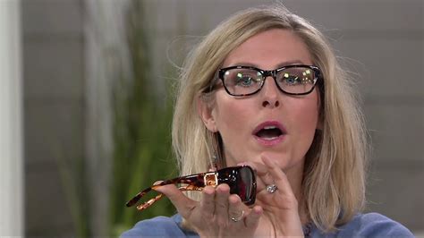 Haven Shimmering Treasure Fits Over Sunglasses By Foster Grant On Qvc Youtube