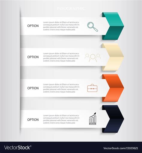 Infographics Business Banners Set Royalty Free Vector Image