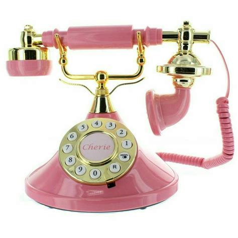 Pin By Enticing On Homes Pink Telephone Retro Phone Vintage Pink