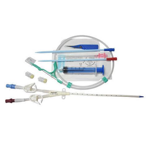 medical tpu hemodialysis catheter long term single double triple lumen dialysis catheter kit