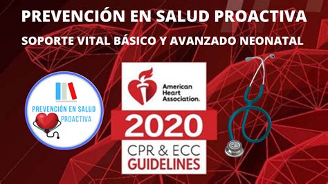 Svbbls Y Svcaacls Neonatal Aha 2020 PrevenciÓn En Salud Proactiva