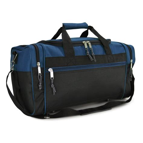Dalix Dalix 21 Blank Sports Duffle Bag Gym Bag Travel Duffel With