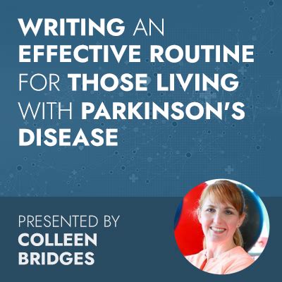 Normally spontaneous muscle movements, such as. The What, Why and How to Writing an Effective Routine for Those Living with Parkinson's Disease ...