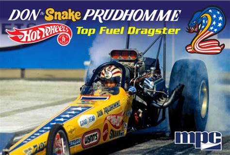 Mpc 125 Don Snake Prudhomme Hot Wheels Top Fuel Dragster 844