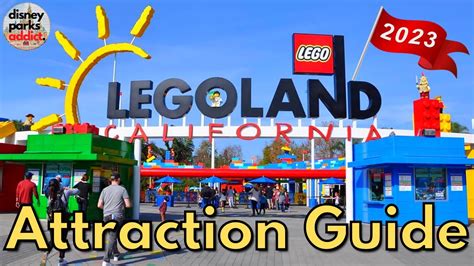 Legoland California Attraction Guide All Rides And Shows 2023 Youtube