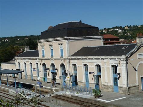 Gare De Villefranche De Rouergue Train Station Bonjourlafrance