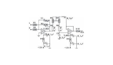 subwoofer amp circuit diagram