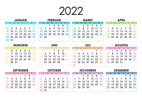 Kalender 2022 Kalender365su