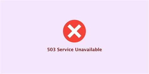 What Is 503 Service Unavailable Error Designlinux