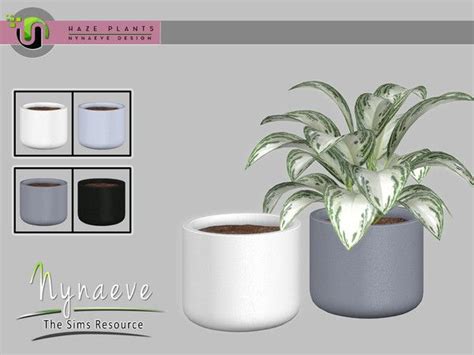 Nynaevedesigns Haze Flowerpot V4 Sims 4 Sims 4 Custom Content Sims