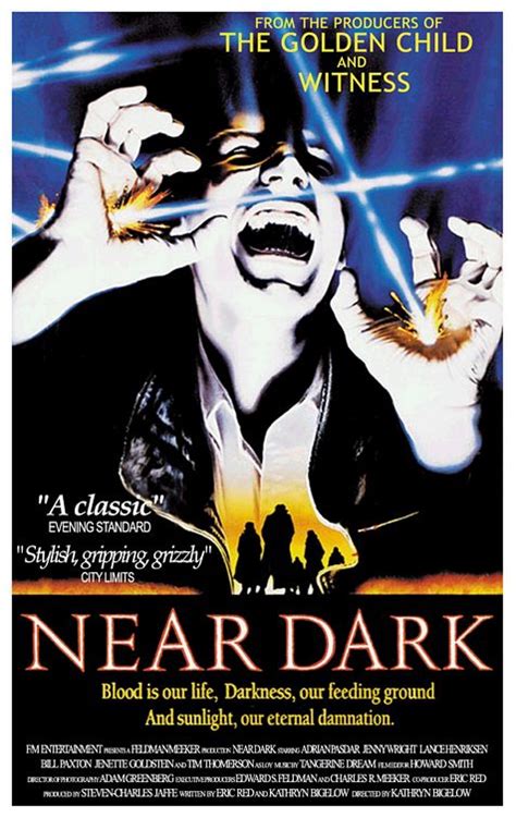 In an early scene, a movie theatre in the background is showing aliens, which starred some of the vampire gang. Peter's Retro Movie Review: Near Dark (1987)