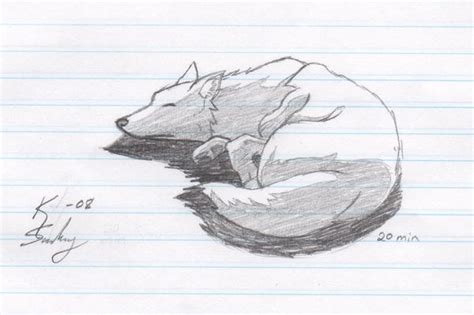 Sleeping Wolf By Nowhereinparticular On Deviantart