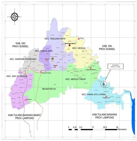 Peta Kabupaten Mesuji1 E1614677867583 768x788 Lembaga Dakwah Islam