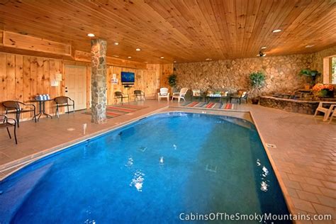 And relaxed at the same time. Gatlinburg Cabins With Indoor Swimming Pools