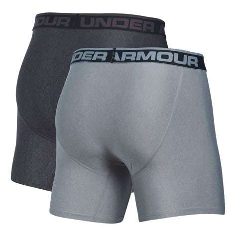 Buy Under Armour O Series 6 Jock Boxer Shorts 2 Pack Men Grey Dark Grey Online Tennis Point
