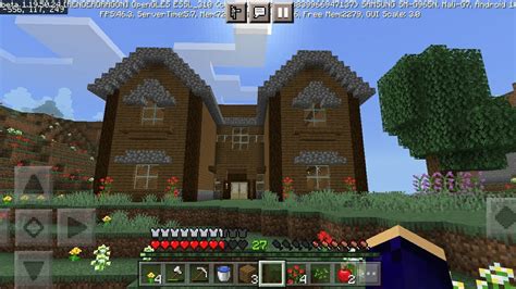 thử thách xây nhà bằng chế độ sinh tồn tập2 xây căn nhà 2 tầng trong minecraft youtube