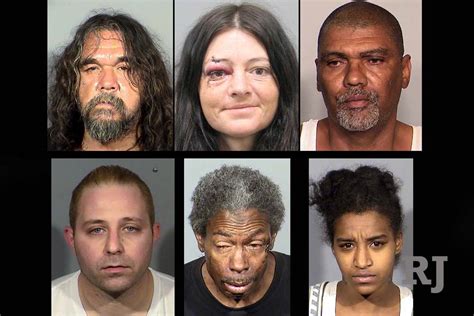 Las Vegas Mugshots In The News April June 2017 — Photos Crime