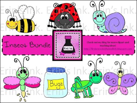 Insect Clip Art Bundle Art Bundle Clip Art Bugs Preschool
