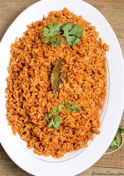 Nigerian Jollof Rice Recipe Precious Core