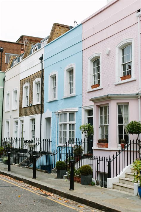 Photo Essays Colorful Houses Of London York Avenue