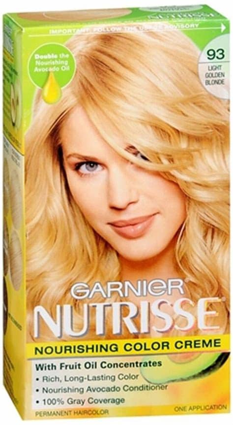 But some of them have blonde hair since a little kid (they cant possibly dye their hair at such a young age). Nutrisse Haircolor - 93 Honey Butter (Light Golden Blonde ...