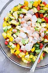 My father, who generally doesn't really like shrimp that much, loved this ceviche. Mango Shrimp Ceviche Recipe with Pineapple - Food Faith ...