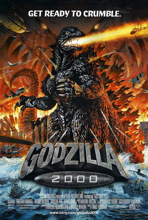 Image Godzilla 2000 American Poster 01 Wikizilla Fandom