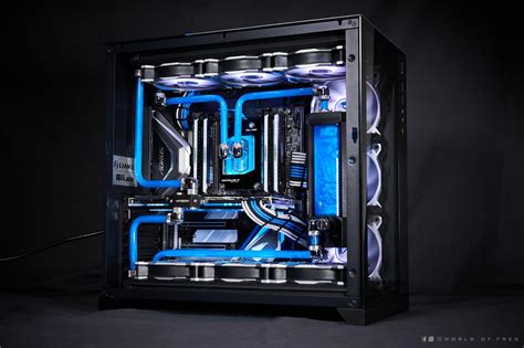 Extreme Gaming Pc Build Is Custom Water Cooled Lian Li 001 Dynamic Rig