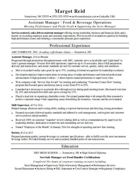 The assistant manager assists the manager in inspiring and motivating their team to achieve the set targets in the business. Distribution Center General Manager Resume - Distribution ...