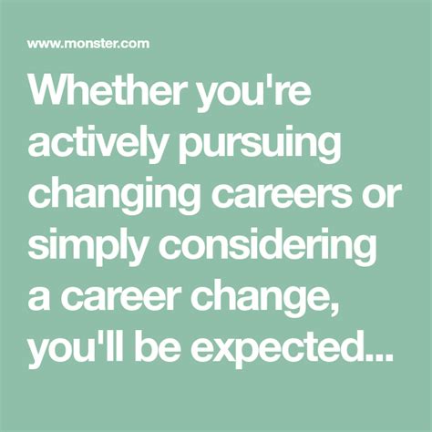 Explore our 400+ job profiles. Career change cover letter sample | Career change cover ...