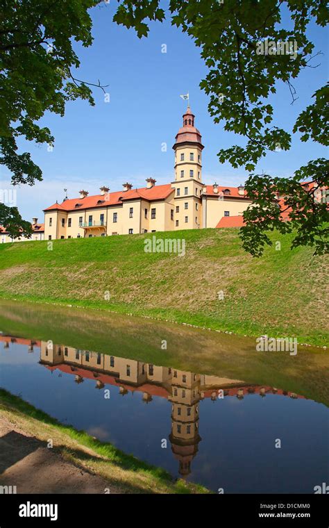 Medieval Castle In Nesvizh Republic Of Belarus Stock Photo Alamy