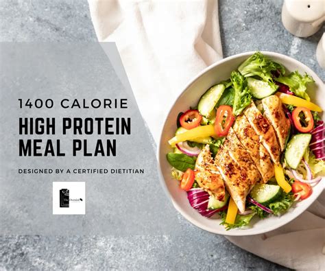 1400 Calorie High Protein Healthy Meal Plan The Ovenist