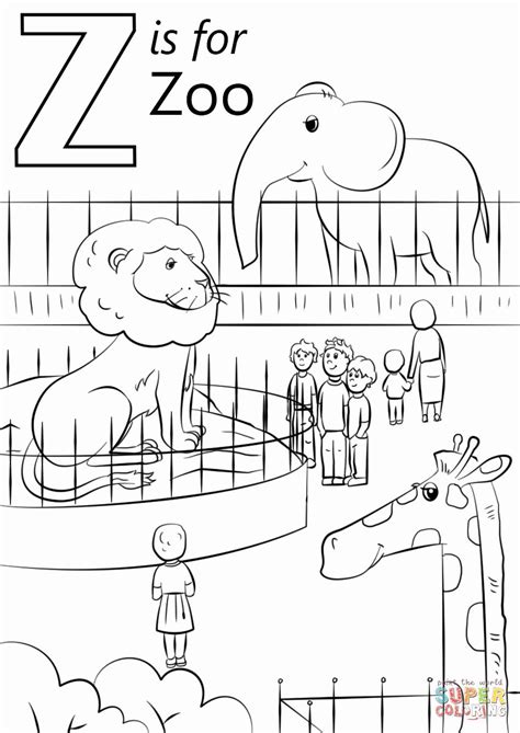 Easy zoo animal coloring pages. Printables Zoo Animals in 2020 | Zoo coloring pages ...