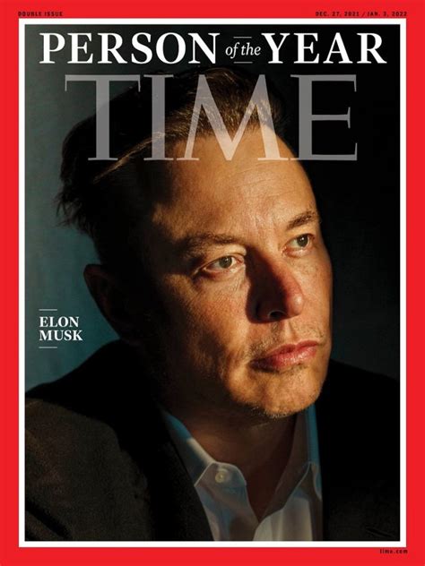 Elon Musk Człowiekiem Roku 2021 Według Tygodnika Time Gryonlinepl