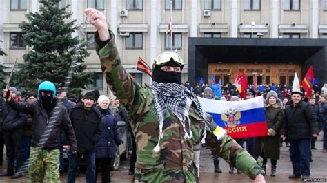 In Pictures Ukraine On Alert Amid Russia Intervention Bbc News