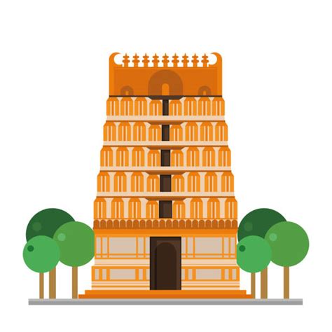 Hindu Temple Illustrations Royalty Free Vector Graphics And Clip Art