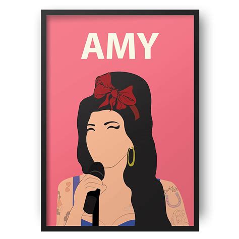 Amy Winehouse Poster Print Affiche Impression Artwork