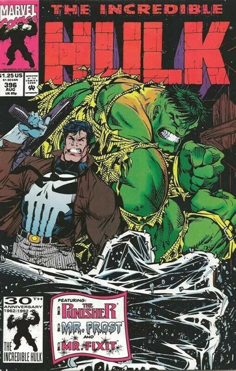 Incredible Hulk 396 Original Vintage 19892 Marvel Comics Punisher
