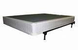 A box spring mattress foundation is a wood frame with a solid top or slats. Box Spring Only Michigan Twin Full Queen King