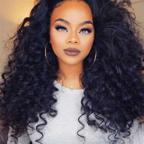 20 Pretty Black Girls With Long Hair Hairstyles And