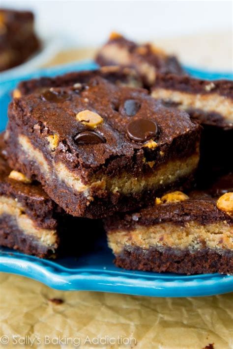 Peanut Butter Stuffed Brownies Sallys Baking Addiction