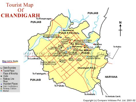 Chandigarh Map Chandigarh Map Maps Of Chandigarh Tourist Map Of