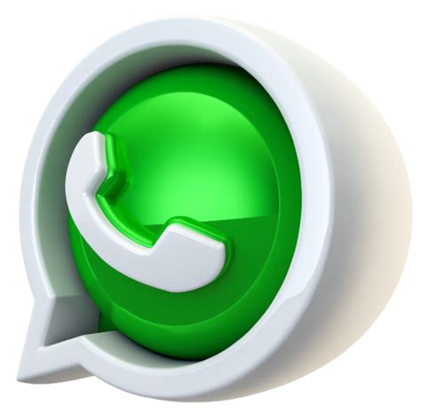 Logo Whatsapp Icon In 3d Social Logos