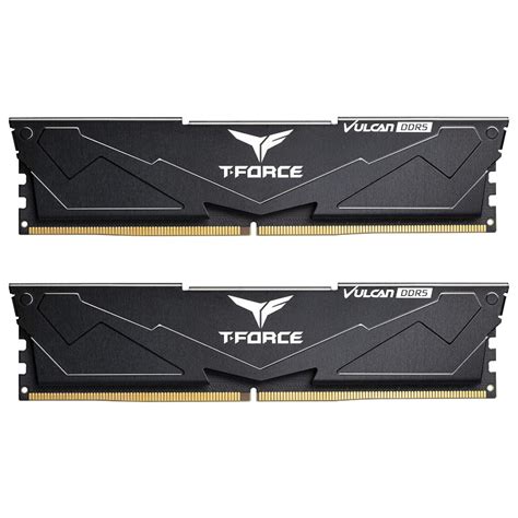 Team T Force Vulcan Z 32GB 2x 16GB DDR5 5600MHz CL36 Desktop Memory Black