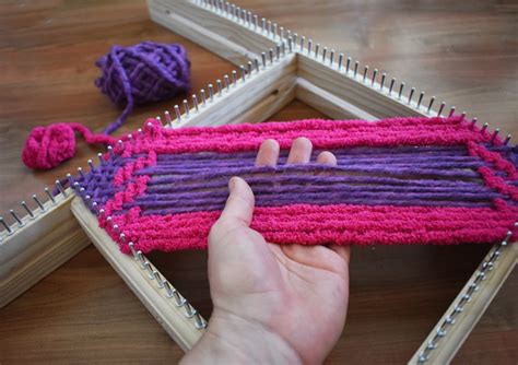 24x24 Adjustable Weaving Loom Free Shipping Ready To Etsy Weaving