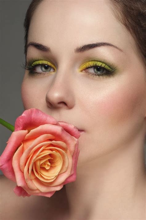 ♥ Mademoiselle Rose ♥ Rose Flowers Glam Makeup