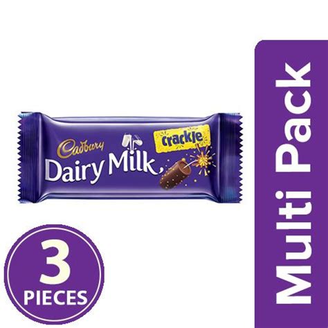 Buy Cadbury Dairy Milk Crackle Chocolate Bar 3x36 Gm Online At Best