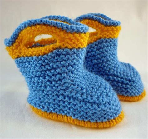 Cute Knitted Baby Booties Patterns For Fall
